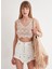 Crop Lase Triko Bluz 1
