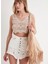 Crop Lase Triko Bluz 3