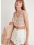 Crop Lase Triko Bluz 4