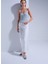 Sim Detaylı Mavi Crop Top 3