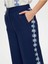 Yanları Nazar Boncuğu Baskılı Wide Leg Fit Viskonlu Caprı S25CPR003 6