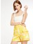 Normal Bel Regular Fit Sarı Kadın Şort 1086128 1