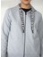 Gri Melanj Kadın Kapüşonlu Sweatshirt DP2J8598 4
