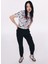 Lastikli Bel Normal Siyah Kadın Pantolon TW6230003140001 3