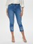 Paçası Ağaç Nakışlı Slim Fit Jean Caprı S25JCP001 2