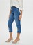 Paçası Ağaç Nakışlı Slim Fit Jean Caprı S25JCP001 3