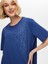 Baskı ve Zincir Nakış Detaylı Yuvarlak Yaka Kısa Kol T-Shirt S25TSH079 4