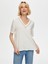 Yakası ve Kolu Delik Işi Nakış Detaylı Kısa Kol T-Shirt S25TSH065 2