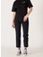 Yüksek Bel Düz Paça Regular Fit Kadın Denim Pantolon W2H200658 1