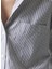 Beyaz Lacivert Kadın Regular Fit Gömlek 1087158 6