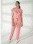 Bisiklet Yaka Düz Bronz Kadın T-Shirt DP2P3182 2