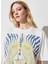Bisiklet Yaka Beyaz Kadın T-Shirt W7R9EEW04 3