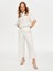 Resort Brode Nakış Işli Yanı Yırtmaçlı Wide Leg Fit Caprii S25CPR017 4