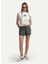 Kadın Crop Atlet - Igami - Off White 4