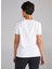 Yuvarlak Yaka Beyaz Kadın T-Shirt B00002 5