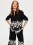 Resort Eteği Palmiye Desenli Monochrome Tunik S25TNK020 2