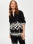 Resort Eteği Palmiye Desenli Monochrome Tunik S25TNK020 3