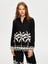 Resort Eteği Palmiye Desenli Monochrome Tunik S25TNK020 4