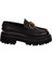 Siyah Kadın Deri Loafer Harry W 1
