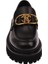 Siyah Kadın Deri Loafer Harry W 3