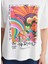 Bisiklet Yaka Beyaz Kadın T-Shirt L241413100-LOOSE Fit T-Shirt 4