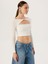 Cut Out Detaylı Uzun Kollu Body - Ekru 2