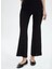 Normal Bel Standart Siyah Kadın Pantolon 24YSL5193 2