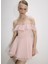 Evie Mini Elbise Pembe 1