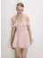 Evie Mini Elbise Pembe 4