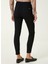 Lacivert Kadın Dar Paça Normal Bel Skinny Fit Push-Up Denim Pantolon 1089378 4