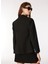 Siyah Kadın Kruvaze Blazer F4WL-CKT0270 4