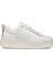 Beyaz Kadın Deri Sneaker D46WVA 1