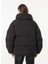 Dik Yaka Puffer Siyah Kadın Mont Relaxed Puffer 6