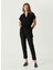 Siyah Kadın Dar Paça Normal Bel Slim Fit Pantolon 1087428 1