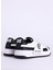 Beyaz-Siyah Kadın Deri Sneaker Fondo Azula Dıs. 1 Shoes 3