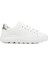 Beyaz Kadın Deri Sneaker D35TCB 1