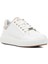 Beyaz Kadın Deri Sneaker D36QFA 2