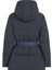 Lacivert Kadın Dik Yaka Standart Fit Puffer Mont Logo Belt Short Puffer 3