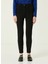 Normal Bel Slim Fit Siyah Kadın Pantolon 1087267 2