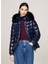 Lacivert Kadın Dik Yaka Standart Fit Puffer Mont Tjw Tonal Hooded Down Jacket 2