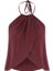Mui Modal Top Red Plum 4