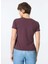 Bordo Kadın Standart Baskılı T-Shirt W1011502A 5