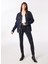 Normal Bel Dar Paça Skinny Fit Lacivert Kadın Denim Pantolon 1091319 1