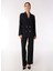 Lacivert Kadın Kruvaze Blazer F4WL-CKT0211 2