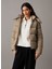 Vizon Kadın Dik Yaka Standart Fit Puffer Mont Mw Down Short Puffer 3