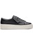 Siyah Kadın Deri Sneaker 26176436 1