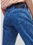 Yüksek Bel Düz Paça Normal Mavi Kadın Denim Pantolon 231W1180 2