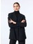 Siyah Kadın Standart Düz Blazer 103695-A1XX/Z99 4