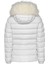 Beyaz Kadın Dik Yaka Standart Fit Puffer Mont Tjw Tonal Hooded Down Jacket 4