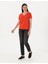 Kırmızı Regular Fit V Yaka Basic Tişört 4